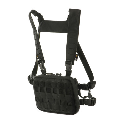 M-Tac Chest Rig Military Elite – krūšu soma, Melna