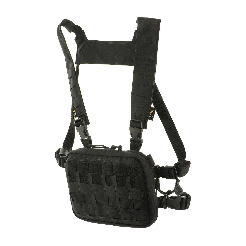 M-Tac Chest Rig Military Elite – krūšu soma, Melna
