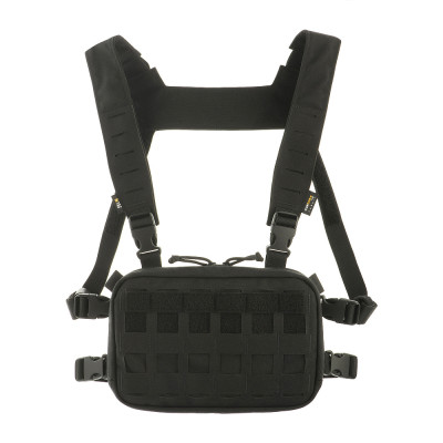 M-Tac Chest Rig Military Elite – krūšu soma, Melna