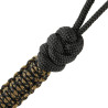 M-Tac Lanyard Scandinavian Mannaz – naža aukliņa, Melna