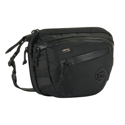 M-Tac Sphaera Hardsling Bag Large Elite – soma pār plecu, Melna