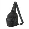 M-Tac Cross Bag Slim Elite Hex – soma pār plecu, Melna