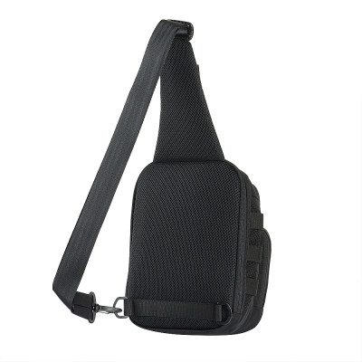 M-Tac Cross Bag Slim Elite Hex – soma pār plecu, Melna