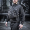 M-Tac Cross Bag Slim Elite Hex – soma pār plecu, Melna