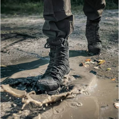 Pentagon Achilles XTR 8 taktiskie zābaki, Hydroguard®, Melna