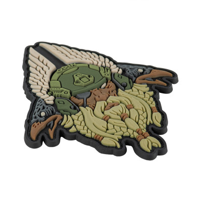 M-Tac PVC pleķis „Odins" 9 × 7,5 cm, Velcro, Olive