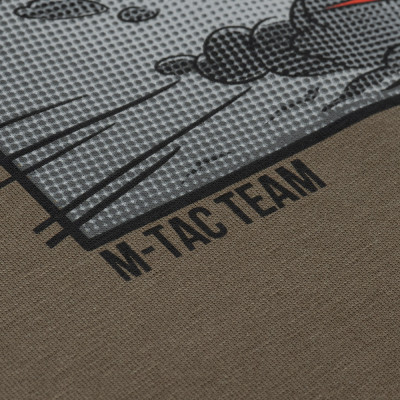 M-Tac krekls „FPV Drone" 93 % kokvilna, 7 % elastāns, Dark Olive