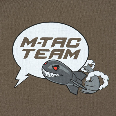 M-Tac krekls „FPV Drone" 93 % kokvilna, 7 % elastāns, Dark Olive