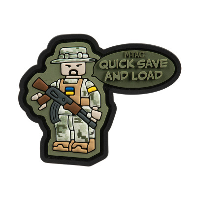 M-Tac PVC pleķis „Quick Save" – 4,7 × 6 cm, Velcro