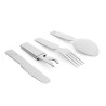 M-Tac Steel Large Cutlery Set (4 Items) – galda piederumu komplekts