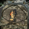 M-Tac PVC pleķis „Tactical Girl" Pin-Up – 4,5 × 8,5 cm