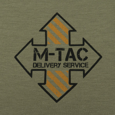 M-Tac krekls „Delivery Service" Pin-Up 93 % kokvilna, Light Olive