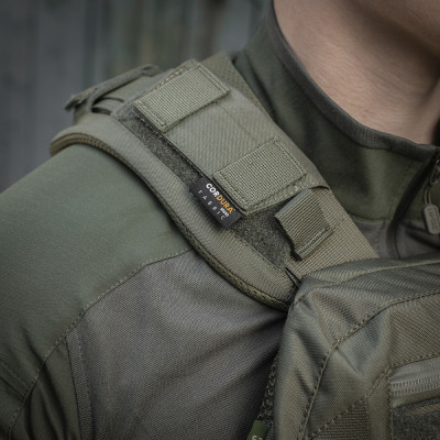 M-Tac Cuirass QRS plecu polsteris Cordura, Ranger Green