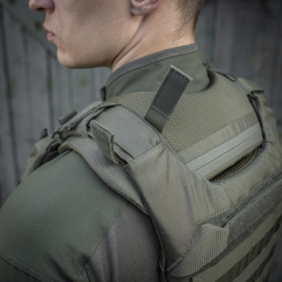 M-Tac Cuirass QRS plecu polsteris Cordura, Ranger Green