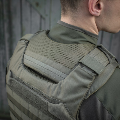 M-Tac Cuirass QRS plecu polsteris Cordura, Ranger Green