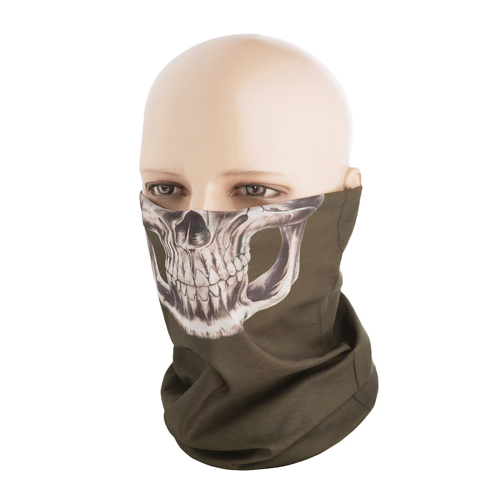 M-Tac Reaper Skull kakla sildītājs 100% poliesters, Olive