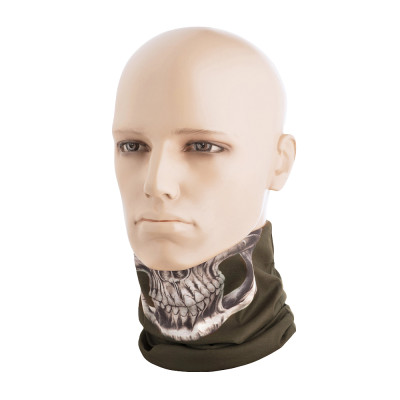 M-Tac Reaper Skull kakla sildītājs 100% poliesters, Olive