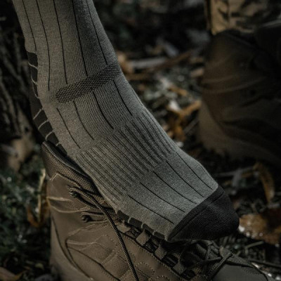 M-Tac taktiskās zeķes, kokvilna/poliamīds/elastāns — 11/20