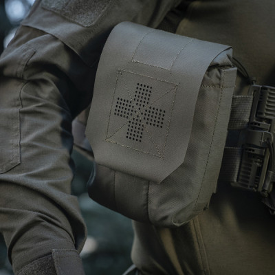 M-Tac IFAK Elite medicīnas maks Cordura 500D, Ranger Green