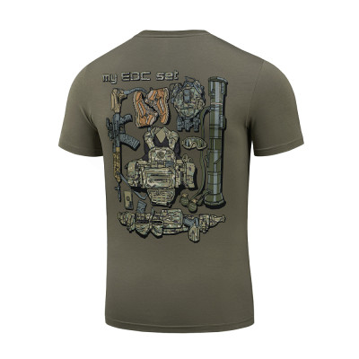 M-Tac MY EDC T-krekls 97 % kokvilna ar elastānu, Ranger Green