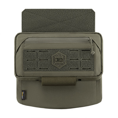 M-Tac vēdera aizsardzība Cordura 500D MOLLE, ar kabatu, Ranger Green