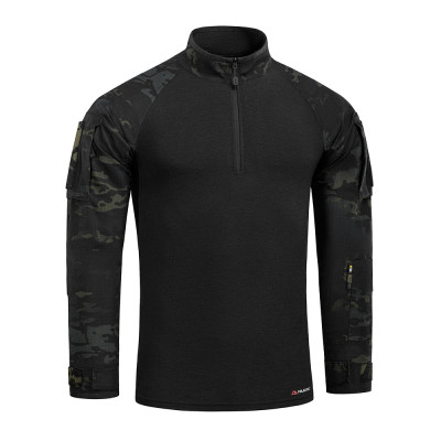 M-Tac vasaras kaujas krekls Polartec UN / NYCO, Multicam Black/Black