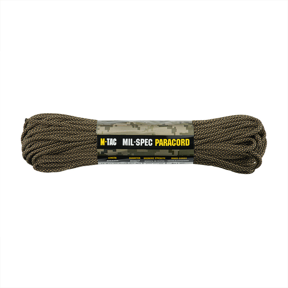 M-Tac Paracord 550 Type III 30 m parakords, neilona virve, Coyote Diamond