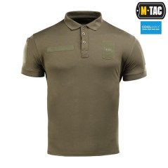 M-Tac Polo Elite Tactical Coolmax Taktiniai, šauliški marškinaičiai su VELCRO antsiuvams