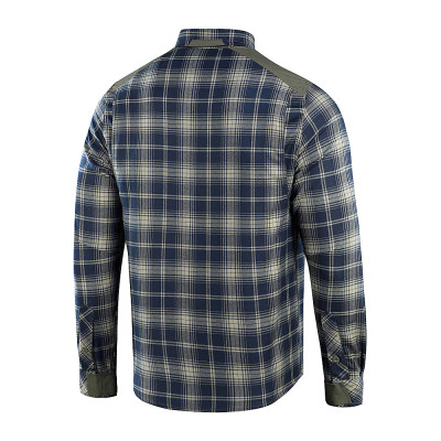 M-Tac Redneck Shirt – rūtains krekls, Olive/Navy Blue