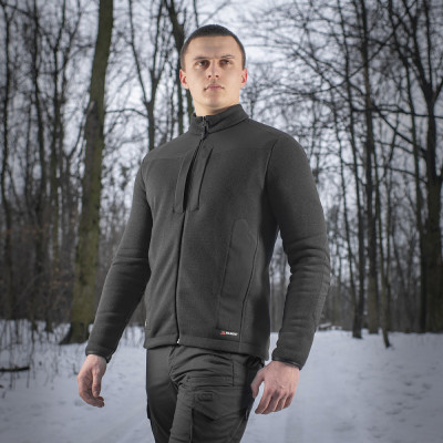 M-Tac Fleece Jacket Senator Polartec – flīsa jaka, Melna