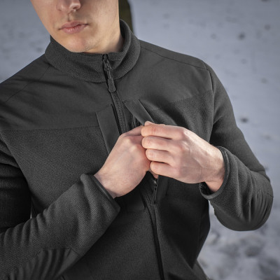 M-Tac Fleece Jacket Senator Polartec – flīsa jaka, Melna