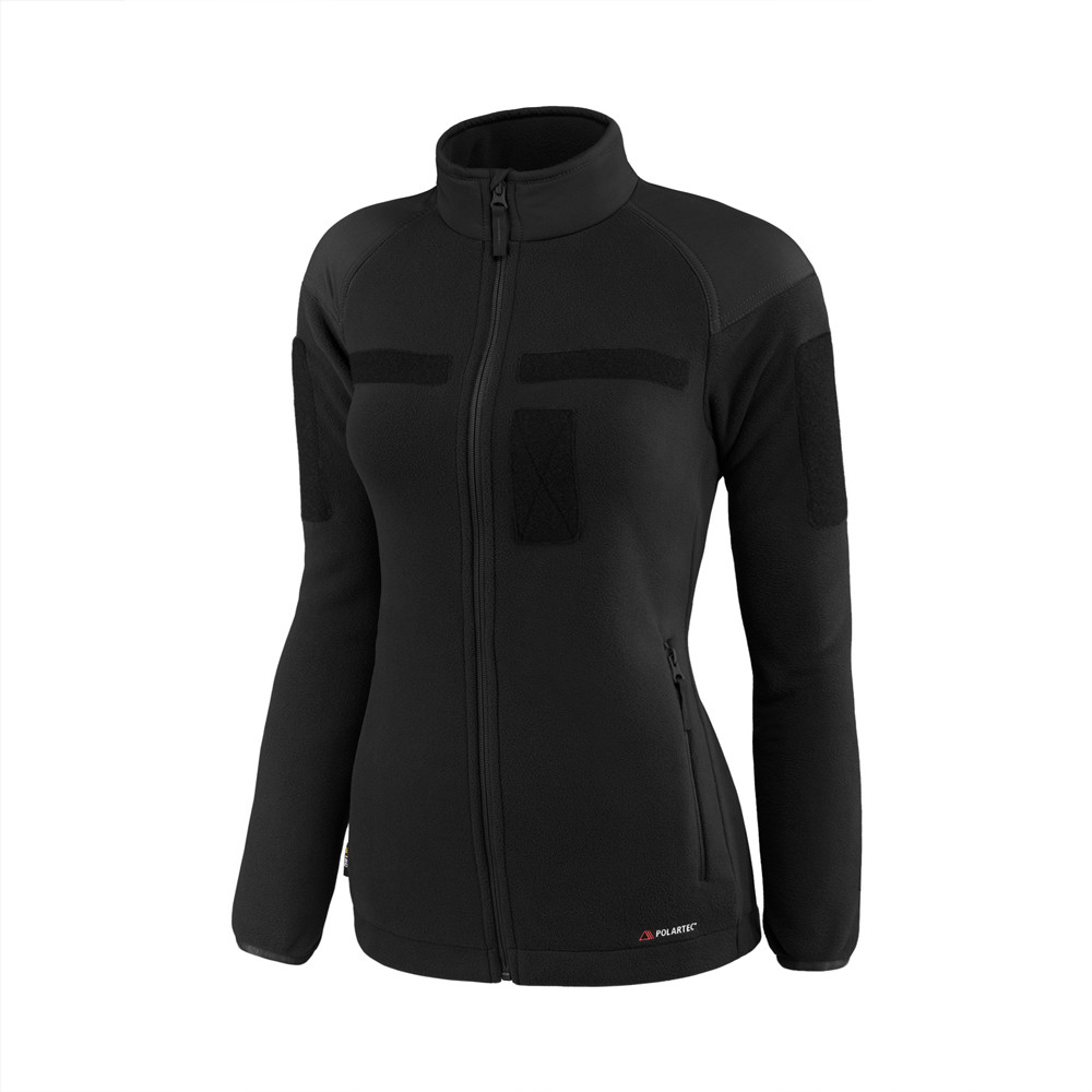 M-Tac Jacket Combat Fleece Polartec Lady – sieviešu flīsa jaka, Melna