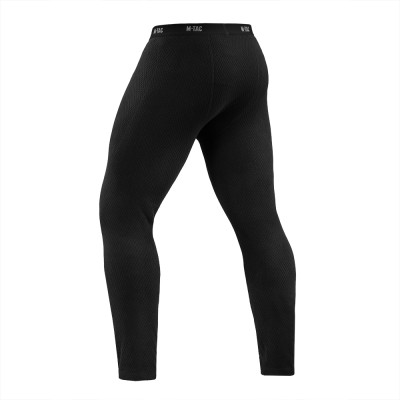 M-Tac Pants Fleece Delta Level 2 Hex – flīsa termo apakšbikses, Melna
