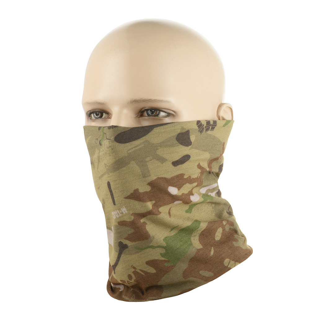 M-Tac Neck Gaiter Lightweight War Camo – kakla sildītājs