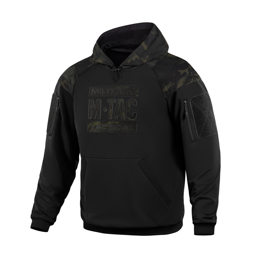 M-Tac Hoodie Combat Black Edition – džemperis ar kapuci