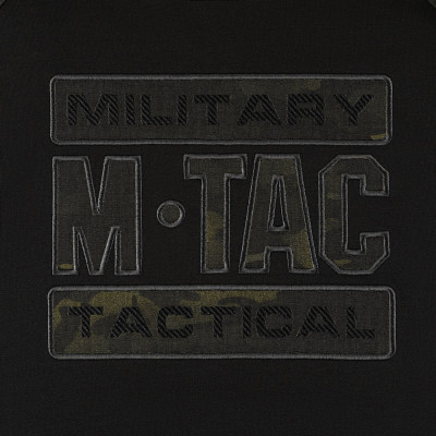 M-Tac Hoodie Combat Black Edition – džemperis ar kapuci