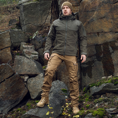 M-Tac Norman Windblock Fleece Jacket – flīsa jaka, Olive