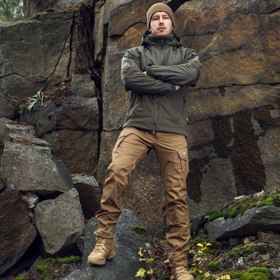 M-Tac Norman Windblock Fleece Jacket – flīsa jaka, Olive
