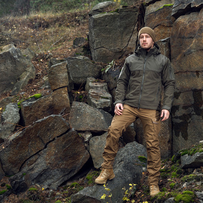 M-Tac Norman Windblock Fleece Jacket – flīsa jaka, Olive