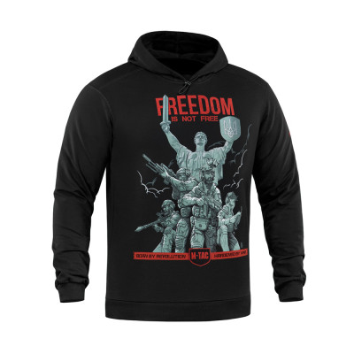 M-Tac Hoodie Freedom – džemperis ar kapuci, Melna