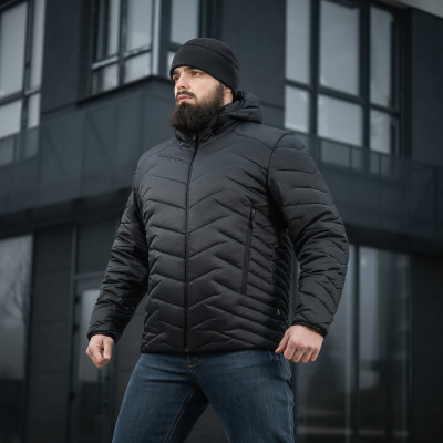 M-Tac Jacket Knight Primaloft – ziemas jaka, Melna