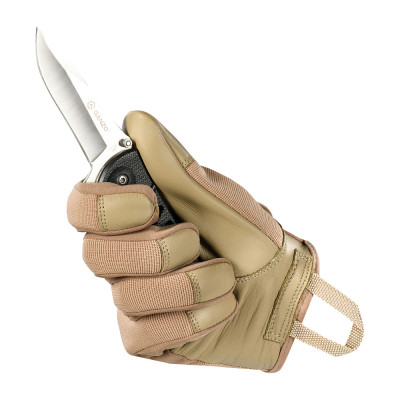 M-Tac Gloves Police – taktiskie cimdi, Khaki