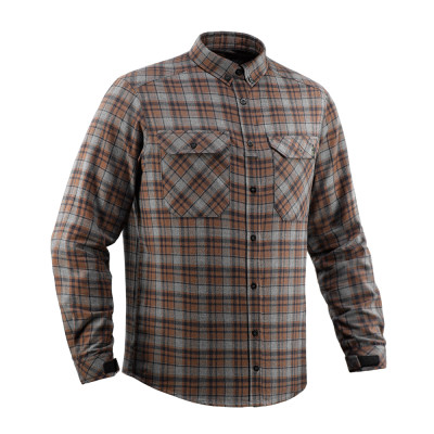 M-Tac Shirt Lumberjack Merino Cold Weather – krekls, Grey/Brown