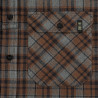 M-Tac Shirt Lumberjack Merino Cold Weather – krekls, Grey/Brown
