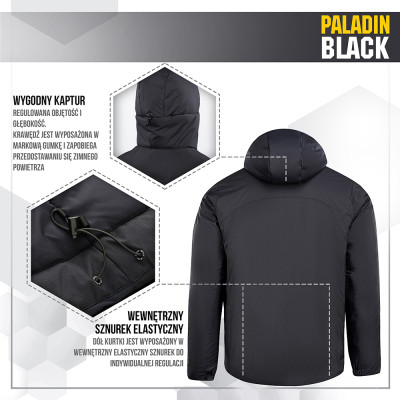 M-Tac Jacket Paladin – ziemas jaka, Melna