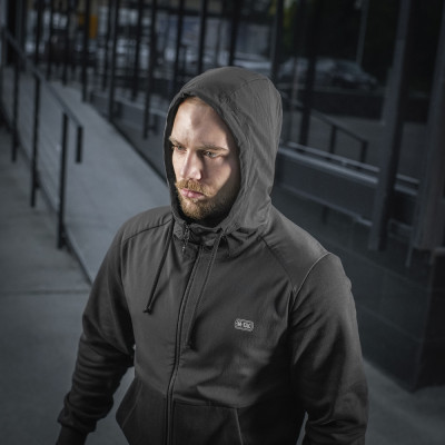 M-Tac Jacket Pilgrim – jaka ar kapuci, Melna