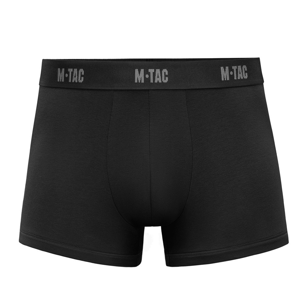M-Tac Men Cotton Stretch Boxer Briefs – vīriešu bokseršorti, Melna