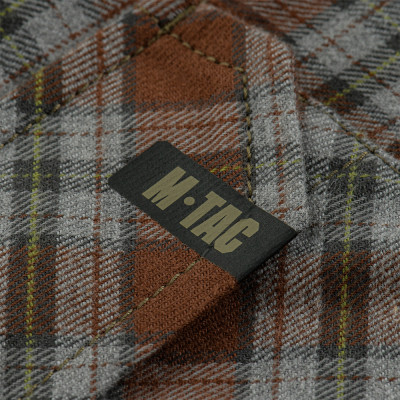 M-Tac Lumberjack Cotton Shirt – krekls, Brown/Grey