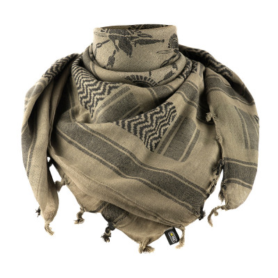 M-Tac Shemagh Scarf Spartan – shemagh šalle, Foliage Green/Black