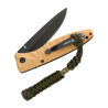 M-Tac Knife Lanyard Loopy Snake Scandinavian – naža aukliņa, Olive